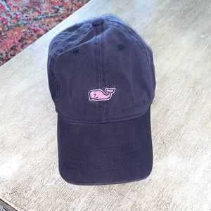 Vineyard Vines signature navy logo ballcap